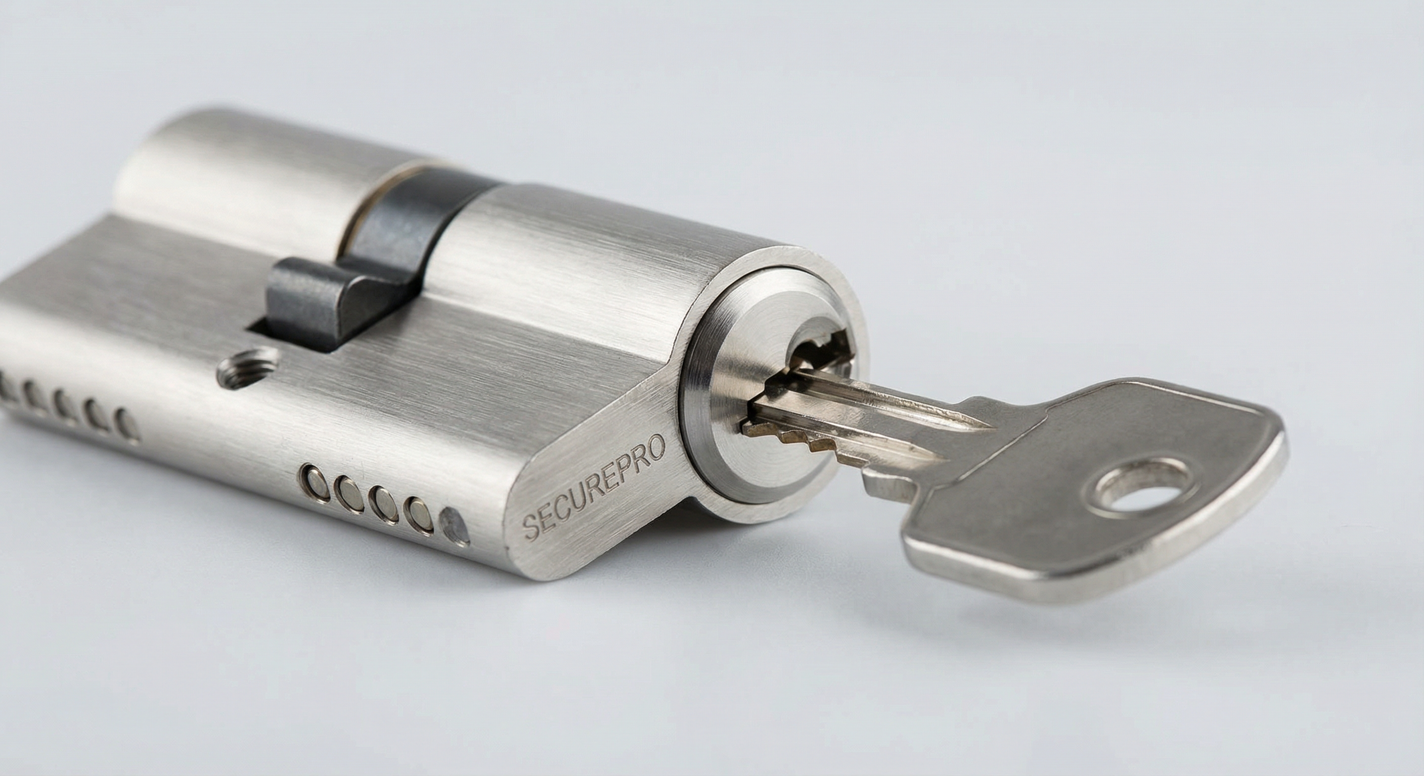 Modernes Türschloss